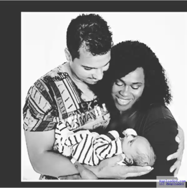 Actress Uche Jombo Shares Adorable Photo Of Hubby & Baby